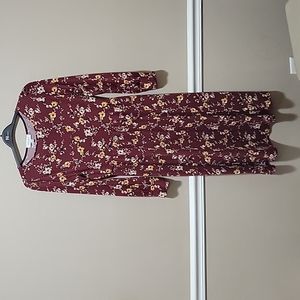 Long floral gilli dress